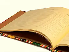 Mashru Striped~ruled yellow pages