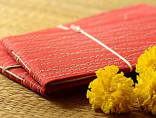 Hisaab-Kitaab ~ Bahi khata Red (Set of 2)