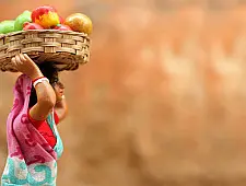 गुड़ियावाला ❤ Clay Dolls ❤  Vegetable seller C