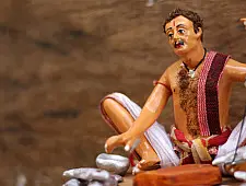गुड़ियावाला ❤ Clay Dolls ❤  Fish Seller