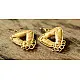 Sikki earrings ~ auric triangles