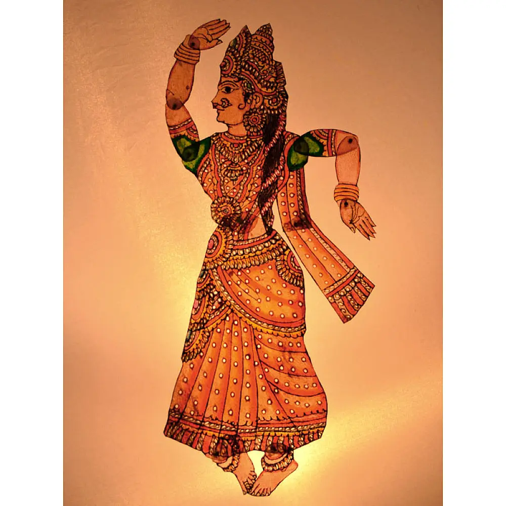 Leather Puppets  Dancer