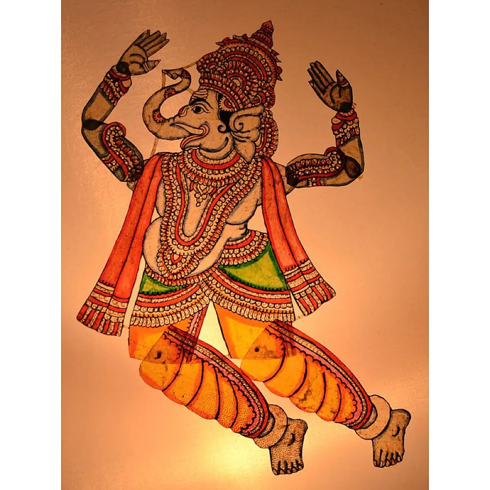 Leather Puppets Ekadanta { 10 }