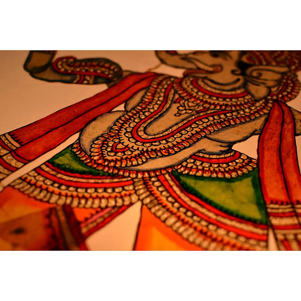 Leather Puppets Ekadanta { 10 }