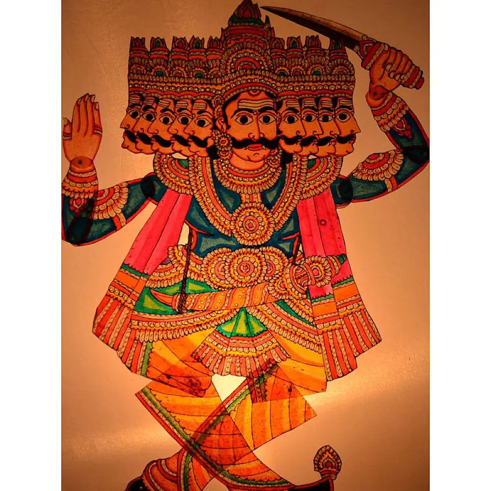 Shop Leather Puppets - Lankapati Ravana 