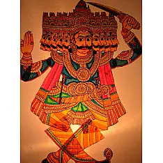 Leather Puppets ~ Lankapati Ravana