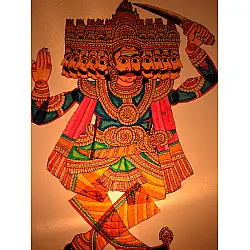 Leather Puppets ~ Lankapati Ravana