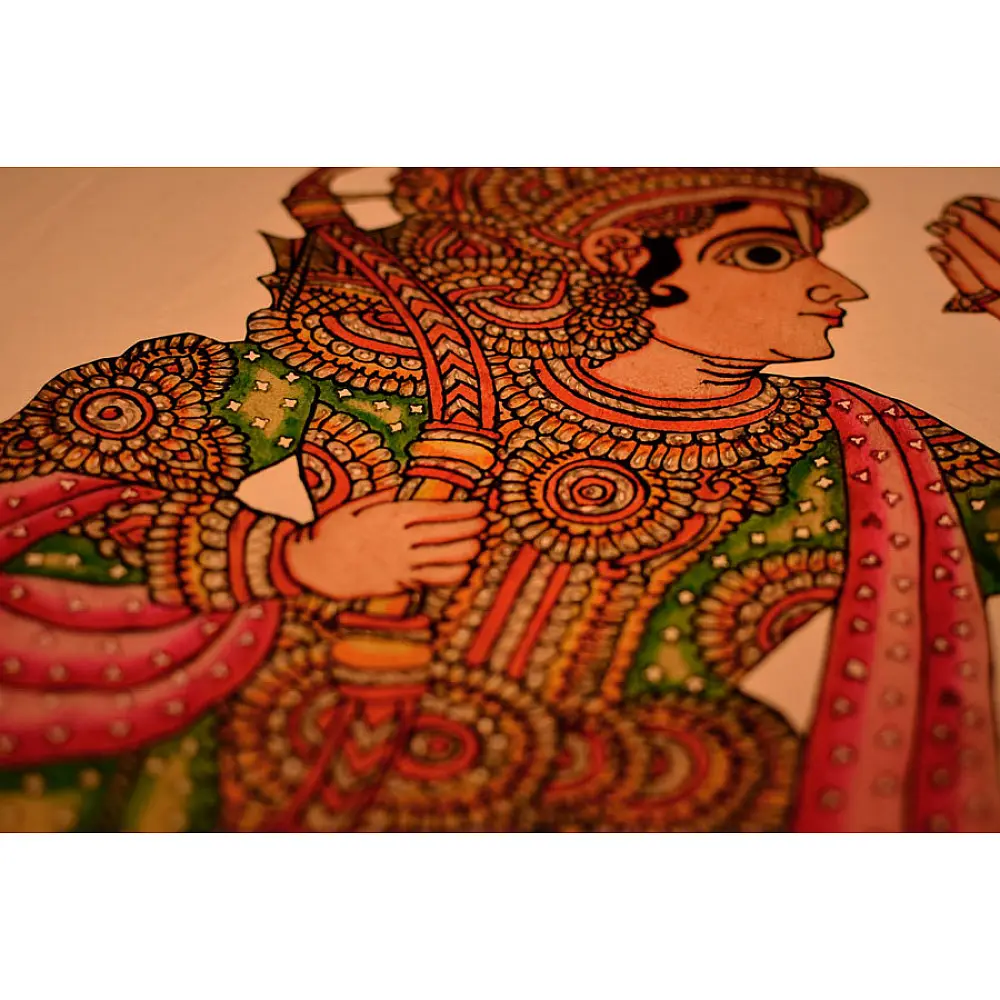 Leather Puppets lord Lakshman 