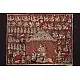 Sacred cloth of the Goddess - Durga Mata & Mahishasura ( 25 X 20 )