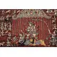 Sacred cloth of the Goddess - Durga Mata & Mahishasura ( 25 X 20 )