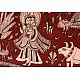 Sacred cloth of the Goddess- Radha Krishna (71 X 140 cm)