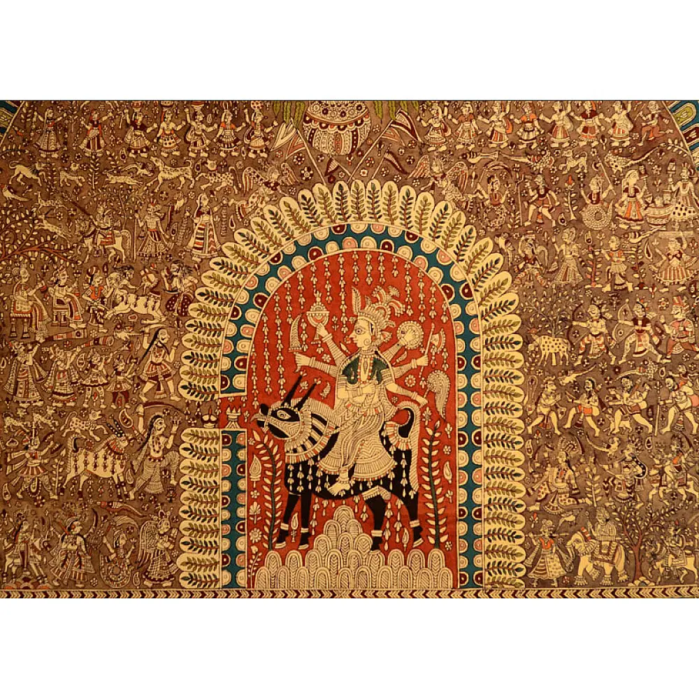 Sacred cloth of the Goddess- Maledi mata and Bahuchara mata ( 45X57 )