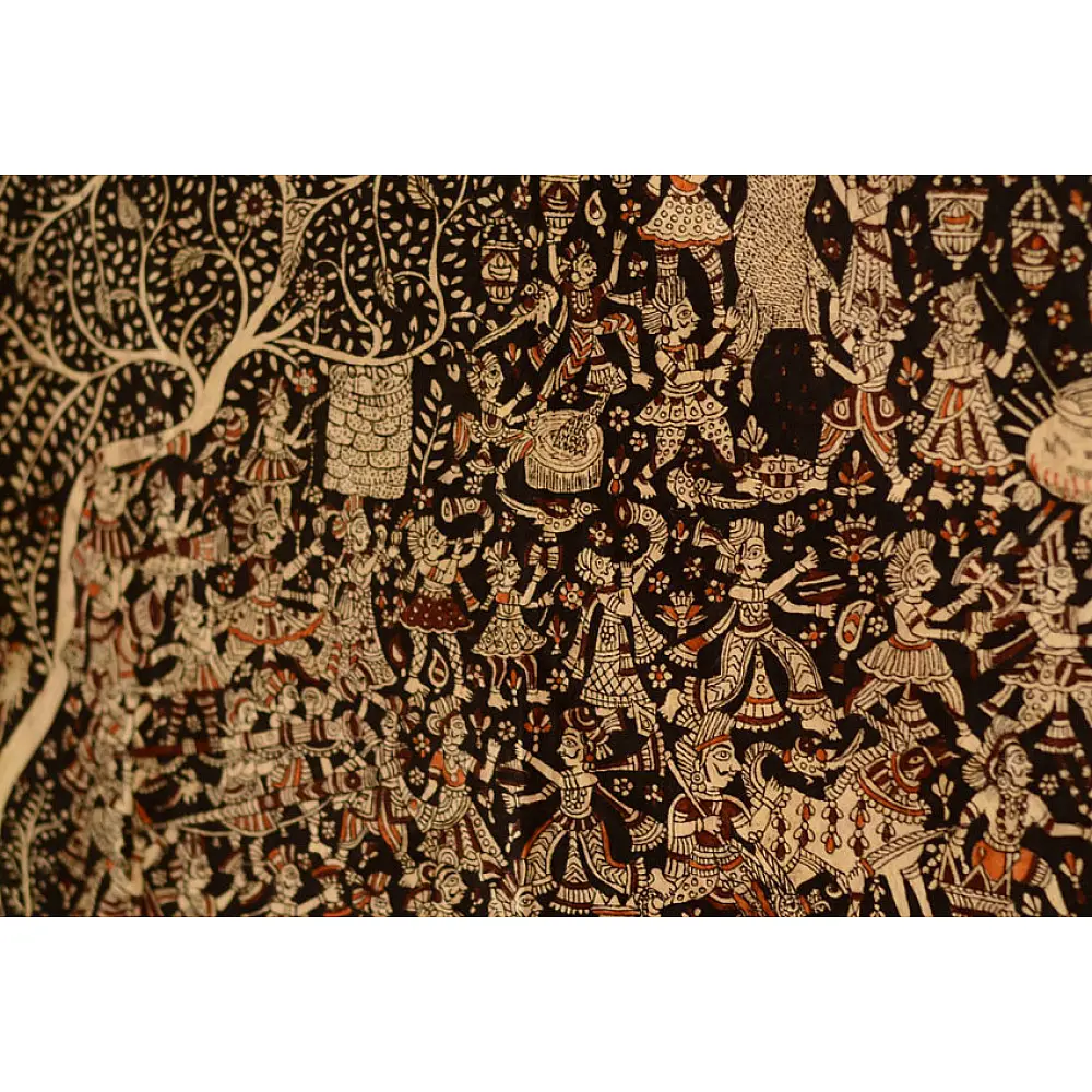 Sacred cloth of the Goddess- Bahuchara Mata ( 58X42 )