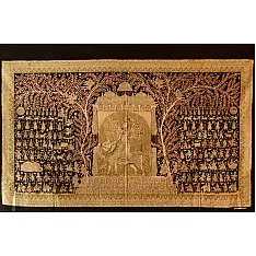 Sacred cloth of the Goddess- Vishat mata ( 64" X41" )
