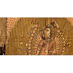 Sacred cloth of the Goddess- Vishat mata ( 64" X41" )