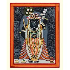 Miniature painting ~ Srinath ji ~ { 10 }