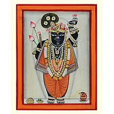 Miniature painting ~ Srinath ji ~ { 12 }