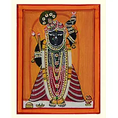 Miniature painting ~ Srinath ji ~ { 13 }