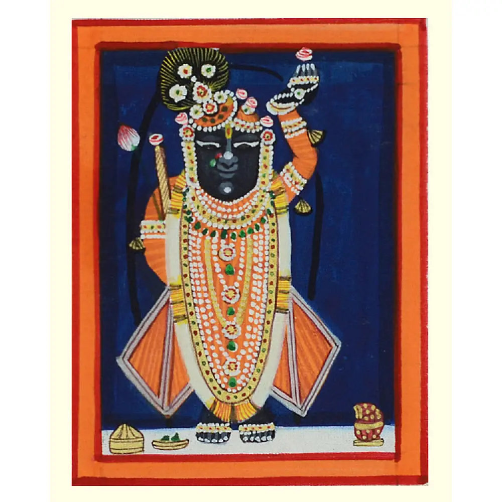 Miniature painting ~ Nathdwara style rajasthan
