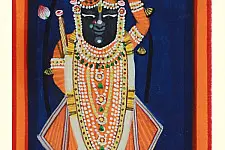 Miniature painting ~ Srinath ji ~ { 17 }