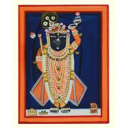 Miniature painting ~ Srinath ji ~ { 17 }