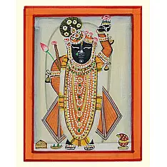 Miniature painting ~ Srinath ji ~ { 19 }