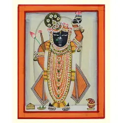 Miniature painting ~ Srinath ji ~ { 19 }