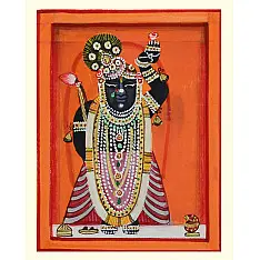 Miniature painting ~ Srinath ji ~ { 21 }