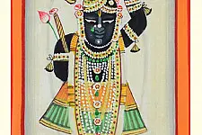 Miniature painting ~ Srinath ji ~ { 22 }