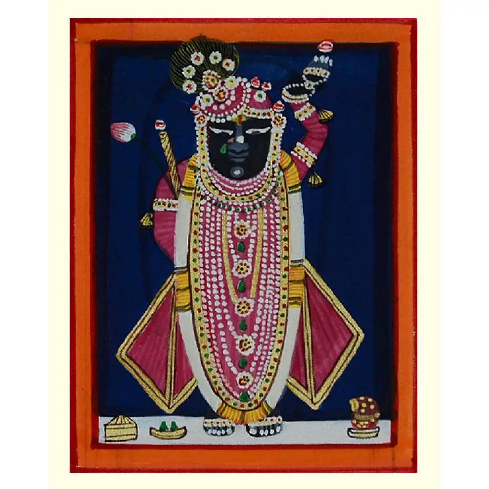 Srinath ji Miniature painting    