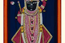 Miniature painting ~ Srinath ji ~ { 4 }