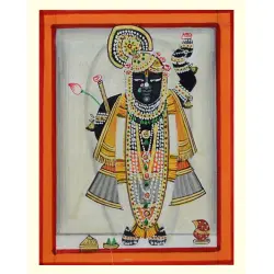 Miniature painting ~ Srinath ji ~ { 6 }