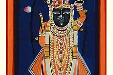 Miniature painting ~ Srinath ji ~ { 9 }