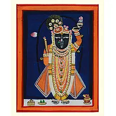 Miniature painting ~ Srinath ji ~ { 9 }