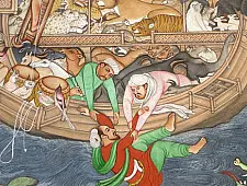 Miniature painting ~ Mughal Voyage