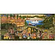 Miniature painting ~ Maharaja fateh singh ji  procession