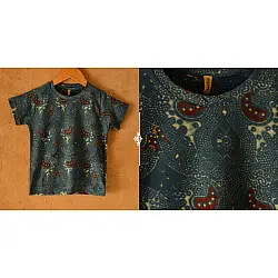 Earth's vanity ✼ Vegetable Colors Ajrakh T-Shirt ( Kids )