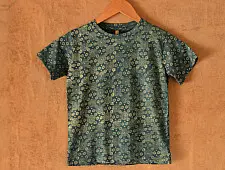 Vegetable Colors ✼ Ajrakh T-Shirt ( Kids ) - 1