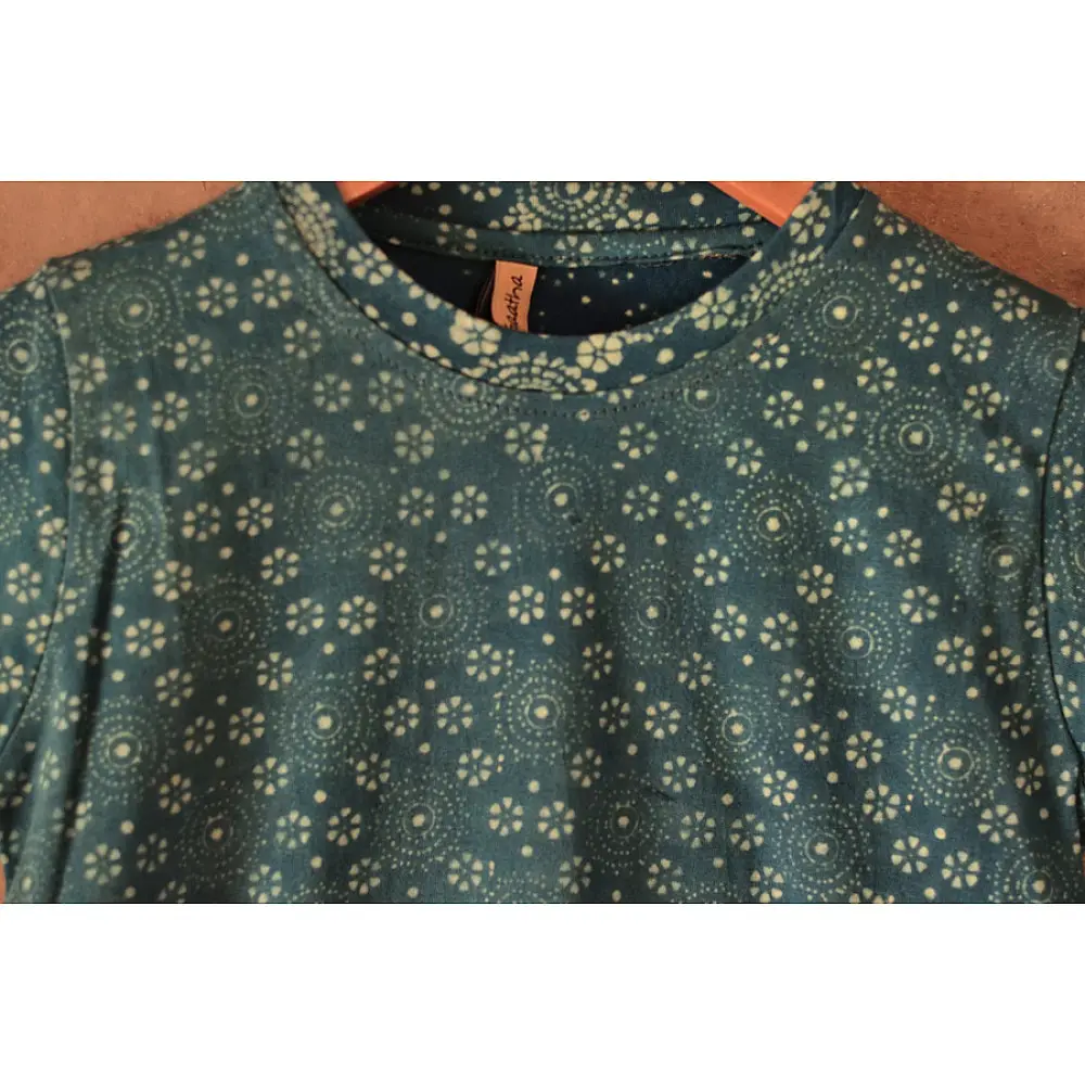 Vegetable Colors ✼ Ajrakh T-Shirt ( Kids ) - 7