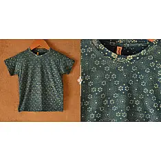 Vegetable Colors ✼ Ajrakh T-Shirt ( Kids ) - 7