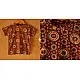 When autumns wondered I ✼ Vegetable Colors Ajrakh T-Shirt ( Kids )