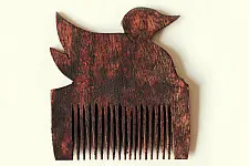 Wooden comb ~ Duck