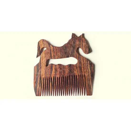 Wooden comb ~ Horse