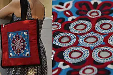 Hand Embroidered Tote Bag ~ 1