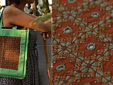 Hand Embroidered Tote Bag ~ 10
