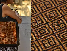 Hand Embroidered Tote Bag ~ 7