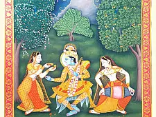 Pichwai Painting ~ Radha Krishan { 2' X 3' }