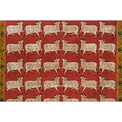 Pichwai Painting ~ Cow { 3' X 4' }