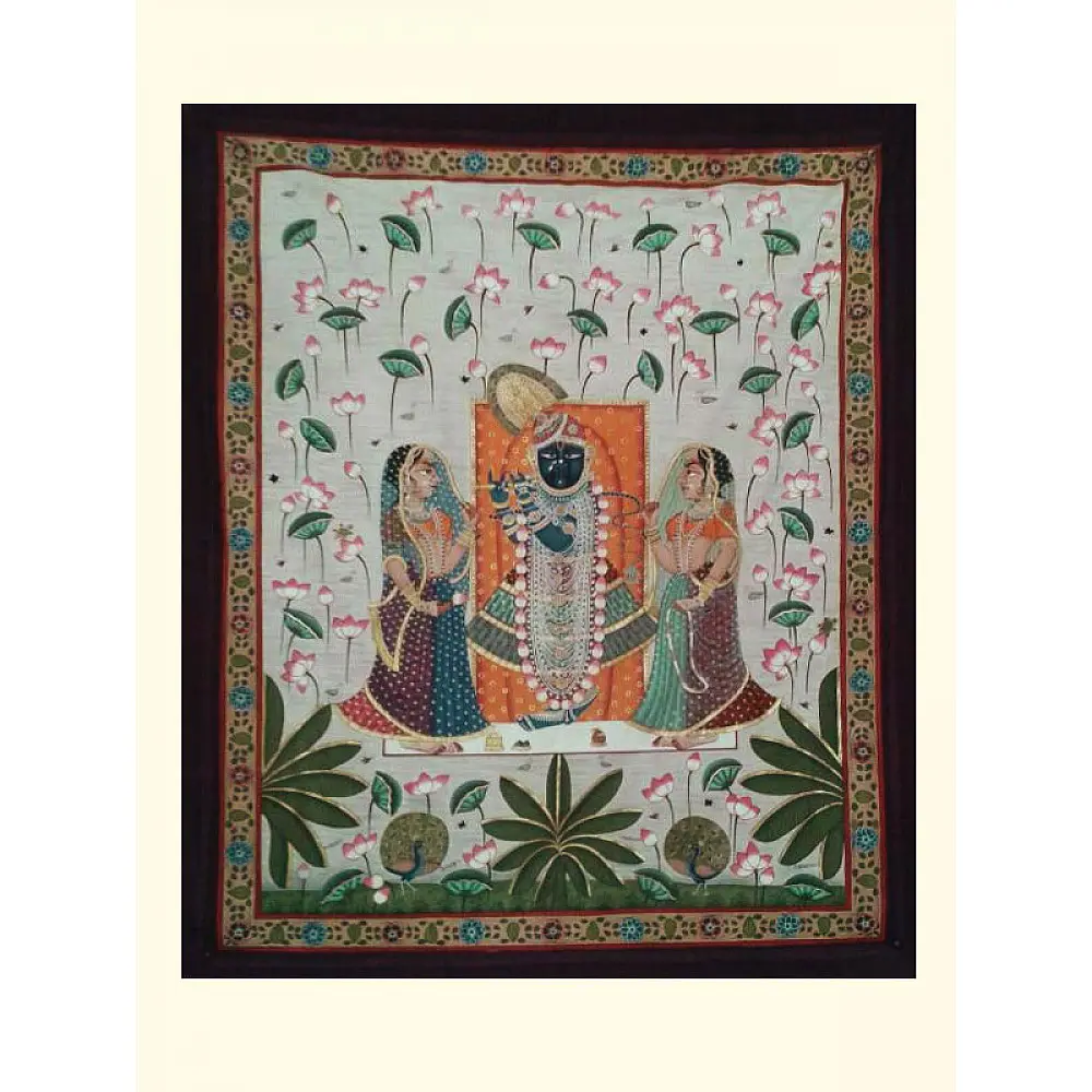 Traditional Pichwai Painting Murlidhar 