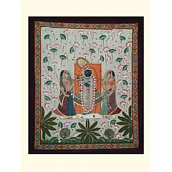 Pichwai Painting ~ Murlidhar { 3 X 5 Feet }